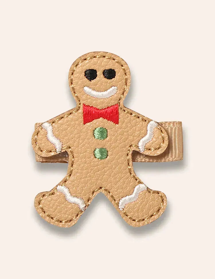 Gingerbread Applique Tulle Dress