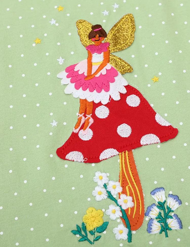 Appliqué Elf Dress - Mini Taylor