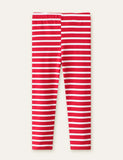 100%Cotton Striped Leggings - Mini Taylor