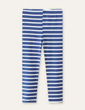 100%Cotton Striped Leggings - Mini Taylor