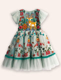 Festival Reindeer Tulle Dress