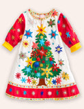 Fun Christmas Long Sleeved Dress