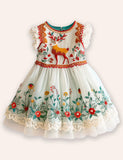 Festival Reindeer Tulle Dress