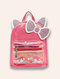 Cute Shining Sequined Cat Ear Backpack