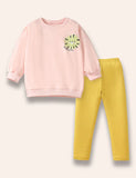 Wonderful Lion Printed Sweatshirt Set