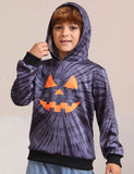 Halloween Smile Pumpkin Family Matching Hooded Sweatshirt