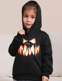 Halloween Blazing Smile Family Matching Hooded Sweatshirt