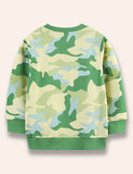 Camouflage Tiger Printed Sweatshirt