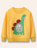 Dinosaur Appliqué Sweatshirt