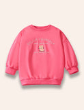 Believe Yourself Embroided Sweatshirt Set