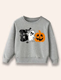 Halloween Boo Printed Family Matching Sweatshirt