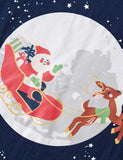 Santa Reindeer Print Long Sleeve T-Shirt