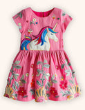 Flower Unicorn Party Dress