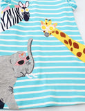 Appliqué Animal Dress - Mini Taylor