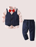 Bow Tie Vest Suit - Mini Taylor