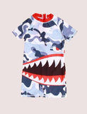 Boys' One-Piece Shark Swimsuit - Mini Taylor