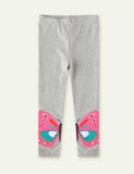 Butterfly Appliqué Leggings - Mini Taylor