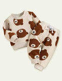 Cartoon Animal Print Children's Suit - Mini Taylor