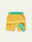 Cartoon Dinosaur Knitted Shorts - Mini Taylor