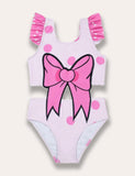 Cartoon Sleeveless Swimsuit - Mini Taylor