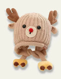 Christmas Deer Ear Protection Hat - Bebehanna