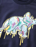 Cute Dinosaur Printed Sweatshirt - Mini Taylor