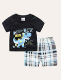 Dinosaur Crocodile Printed Set - Mini Taylor