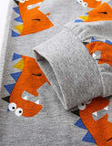 Dinosaur Printed Long-Sleeved pajamas - Mini Taylor