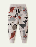 Dinosaur Printed Sweatpants - Mini Taylor