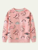 Dinosaur Printed Sweatshirt