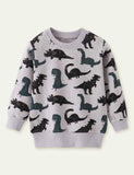 Dinosaur Printed Sweatshirt