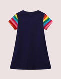 Educational Appliqué Planet Dress - Mini Taylor