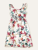 Floral Printed Family Matching Dress - Mini Taylor