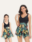 Floral Printed Family Matching Swimsuit - Mini Taylor