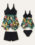 Floral Printed Family Matching Swimsuit - Mini Taylor