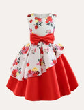 Floral Sleeveless Party Dress - Mini Taylor