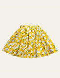 Flower Pleated Skirt - Mini Taylor