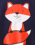 Fox Print Sweatshirt - Mini Taylor