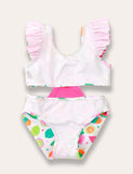 Fruit Appliqué One Piece Swimsuit - Mini Taylor