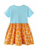 Giraffe Appliqué Dress - Mini Taylor