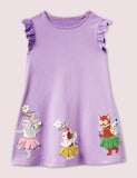 Guinea Pig Appliqué Dress - Mini Taylor