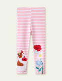 Guinea Pig Appliqué Leggings - Mini Taylor