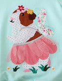 Guinea Pig Appliqué Sweatshirt - Mini Taylor