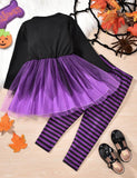 Halloween Ghost Mesh Dress Set - Mini Berni