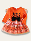 Halloween Long Sleeve Dress - Mini Berni