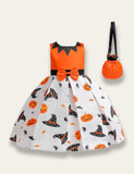 Halloween Print Dress - Mini Berni