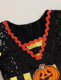 Halloween Sequin Mesh Dress - Mini Berni