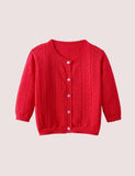 Hollow Knitted Cardigan - Mini Taylor