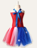 Independence Day Mesh Party Dress - Mini Taylor