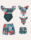 Jungle Family Matching Swim Suit - Mini Taylor